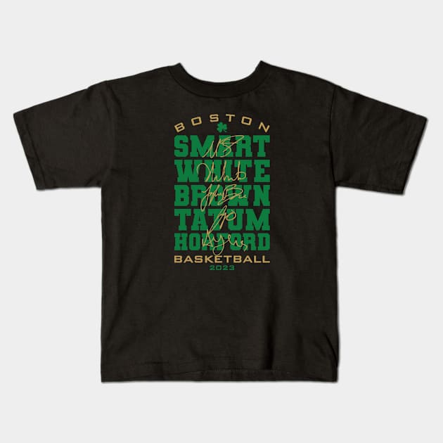 Boston Kids T-Shirt by Nagorniak